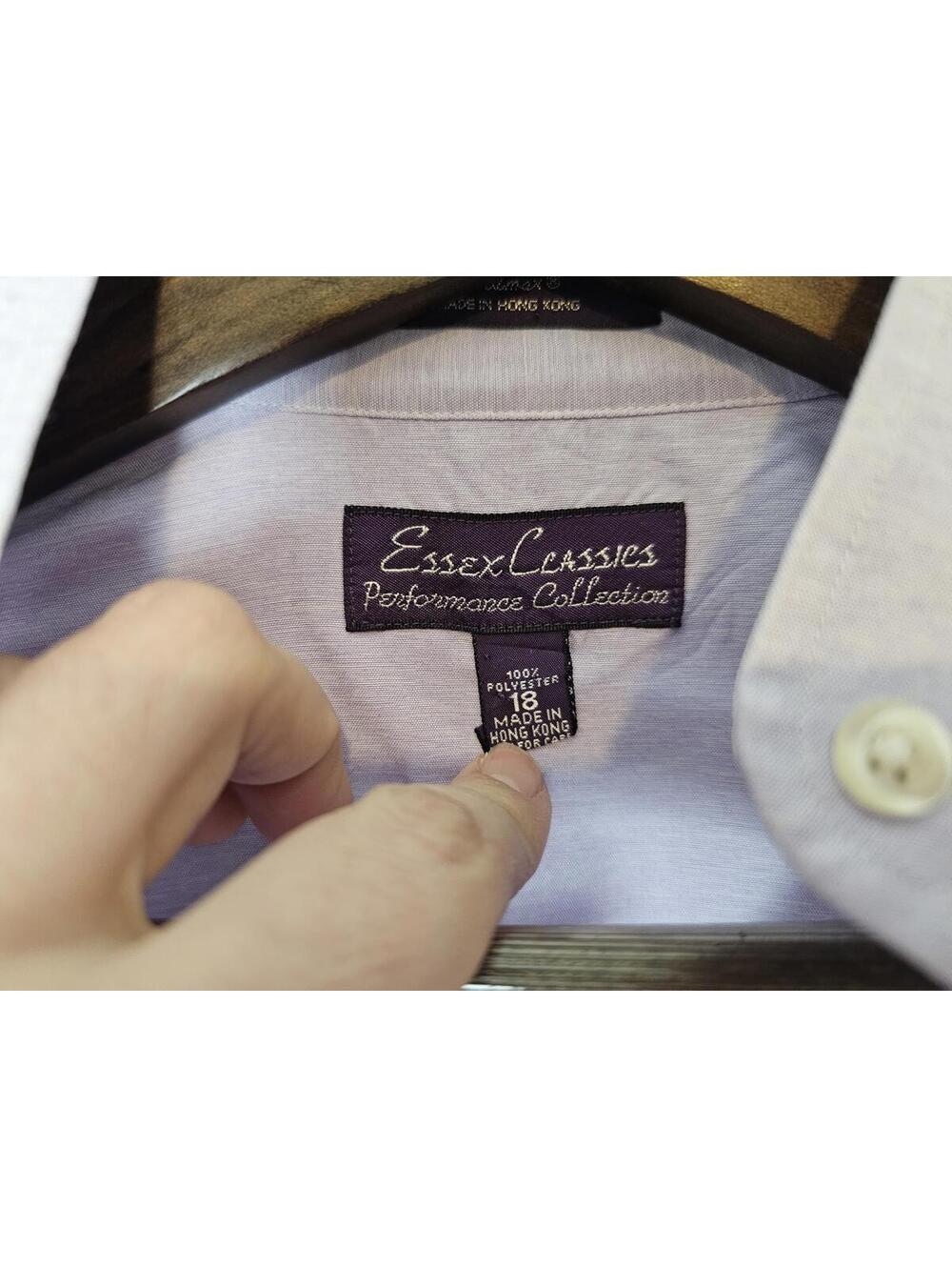 Essex Classics Shirt Boys Size 18 Performance Collection